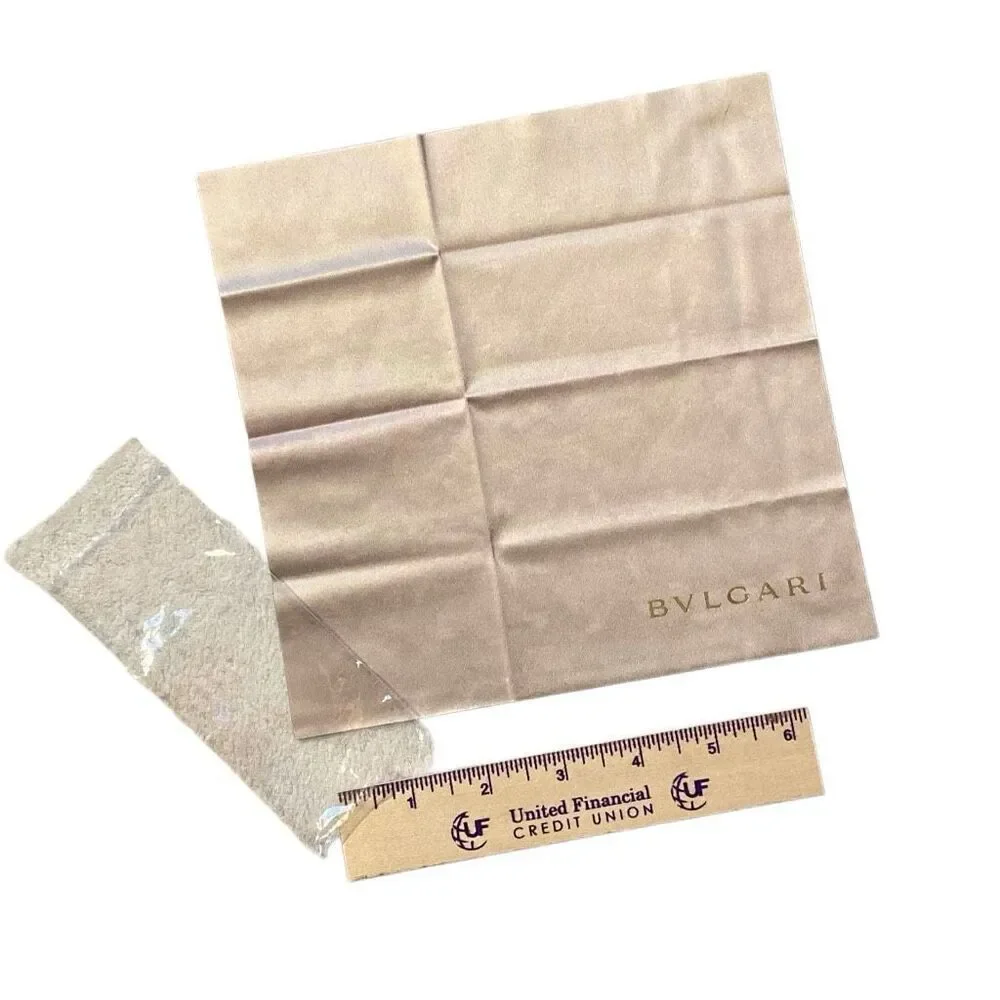 New sealed BVLGARI eyeglass sunglasses cleaning cloth eyeglasses Authentic